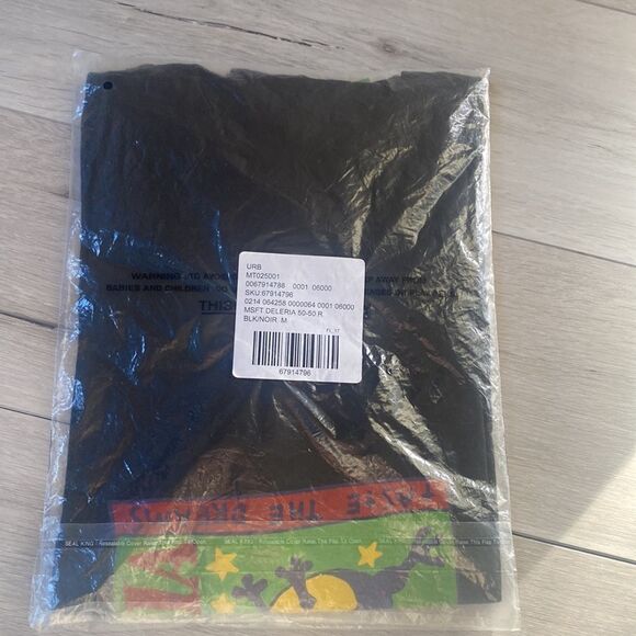 M/SF/T MAD MINDS MSFT‎ DELERIA TEE BLK M NWT IN PKG - Picture 4 of 5